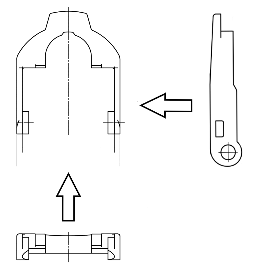 HPQ-B03 | PVC BRACKET FOR HPQ HPQ-B03 | PVC BRACKET FOR HPQ